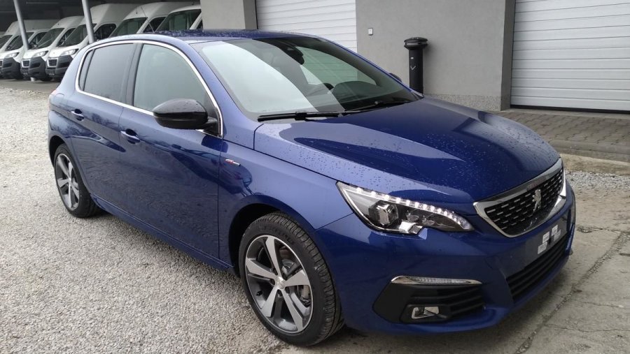 Peugeot 308, GT LINE 1.2 PureTech 130k EAT8, barva modrá