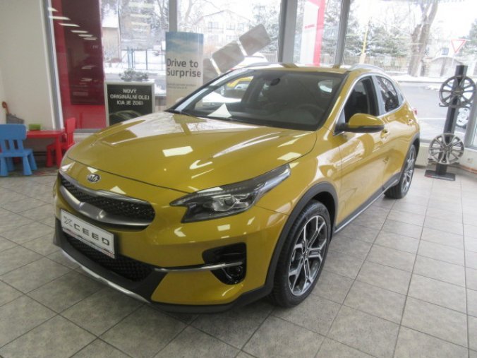 Kia XCeed, 1.4 T-GDi Exclusive 7DCT PREM, barva žlutá