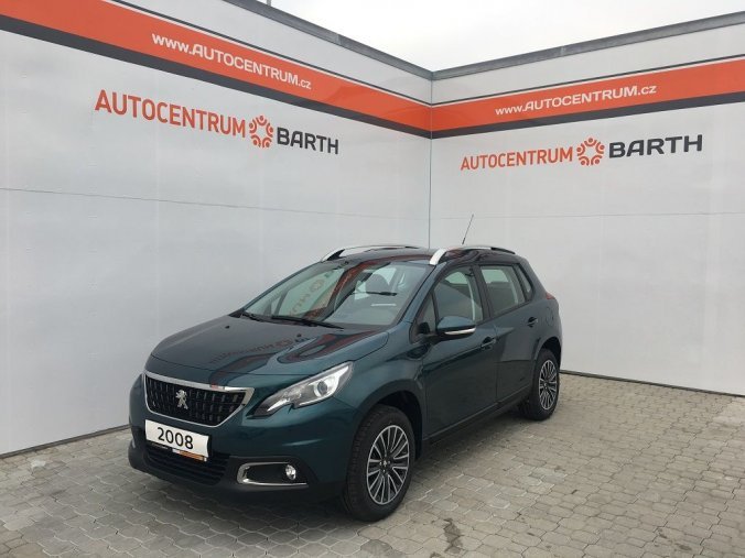 Peugeot 2008, ACTIVE S&S MAN5 1.2 PureTech, barva zelená