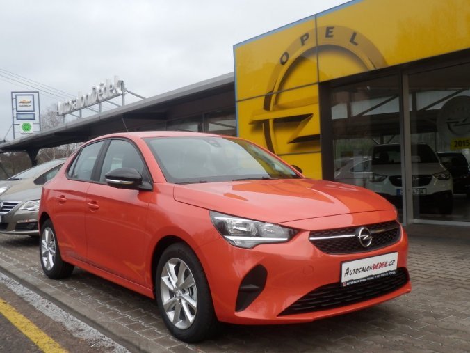 Opel Corsa, Nová 1.2 TURBO 74kW MT6, barva oranžová