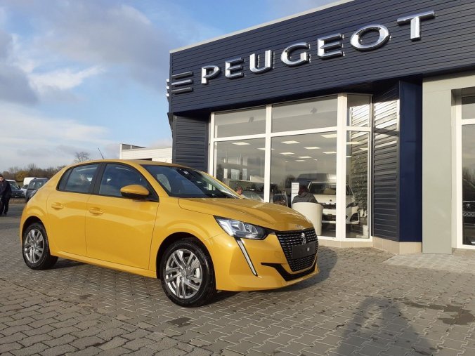 Peugeot 208, Active 1,2 PureTech 100k, barva žlutá