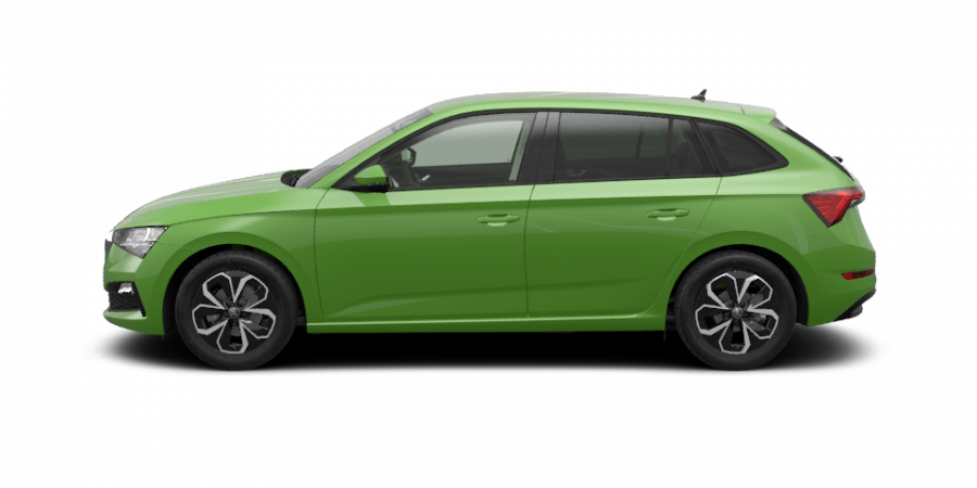 Škoda Scala, 1,0 TSI 85 kW 6-stup. mech., barva zelená