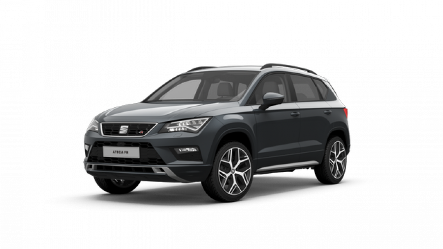 Seat Ateca, FR 2,0 TSI 190k 4WD DSG, barva šedá