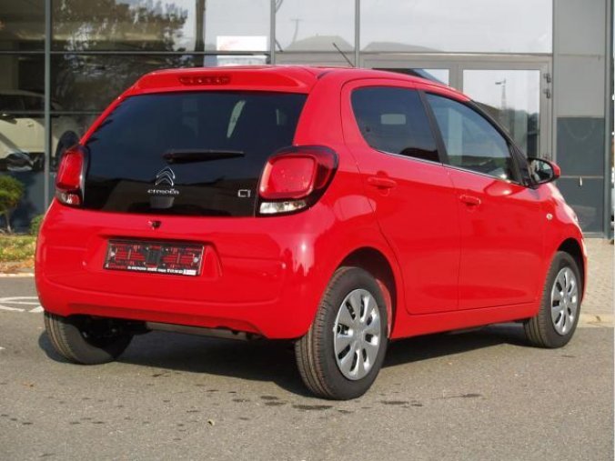 Citroën C1, Feel 1,0i 72, barva červená