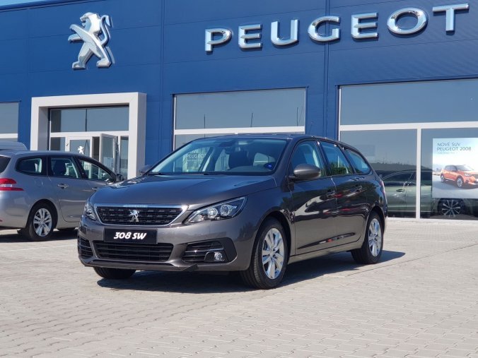 Peugeot 308, SW ACTIVE PACK1.5 BlueHDi 100 S&S MAN6, barva šedá