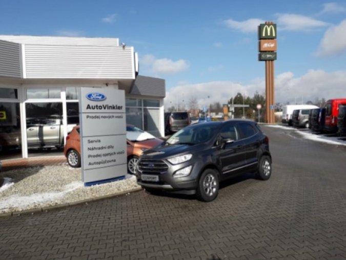 Ford EcoSport, 1.0 EcoBoost, barva šedá