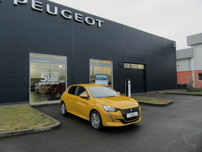 Peugeot 208, ACTIVE ACTIVE 1.2PureTech 100k, barva žlutá