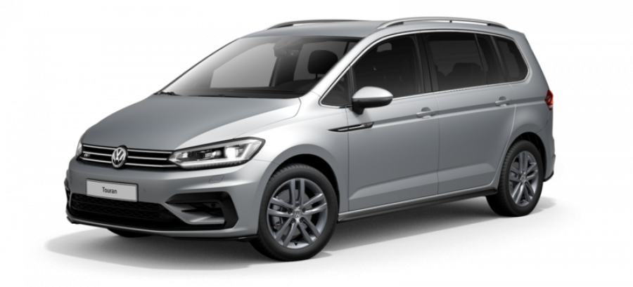 Volkswagen Touran, HL R-Line 1,5 TSI EVO 7DSG, barva stříbrná