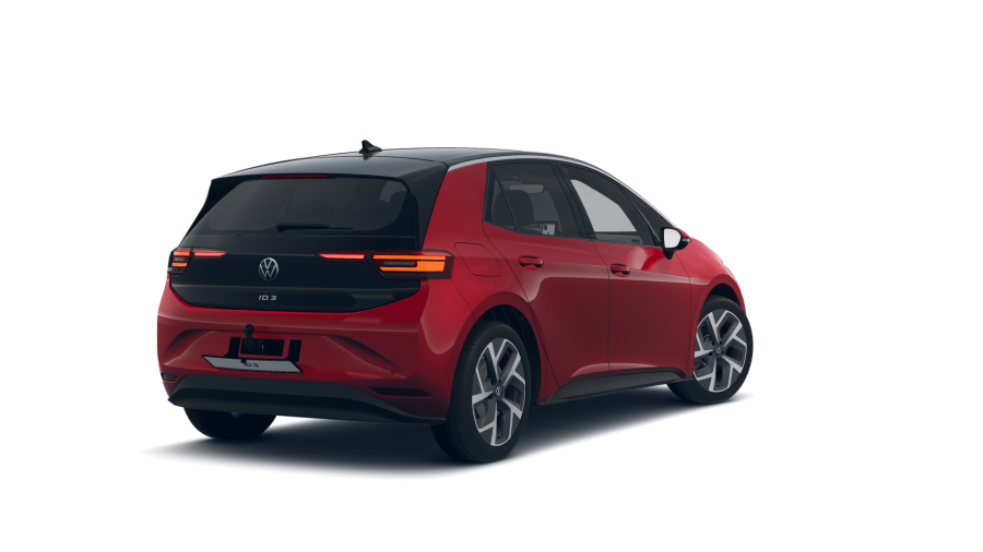 Volkswagen ID.3, ID.3 Pro 150 kW, 58 kWh (2023), barva červená