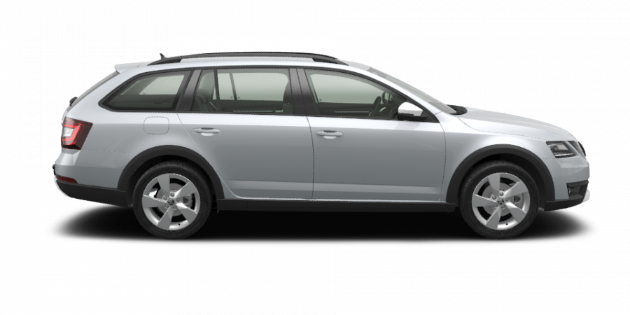 Škoda Octavia, 2,0 TDI 110 kW 7-stup. automat. 4x4, barva stříbrná