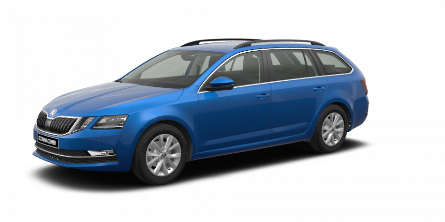 Škoda Octavia, 1,5 TSI 110 kW 6-stup. mech., barva modrá