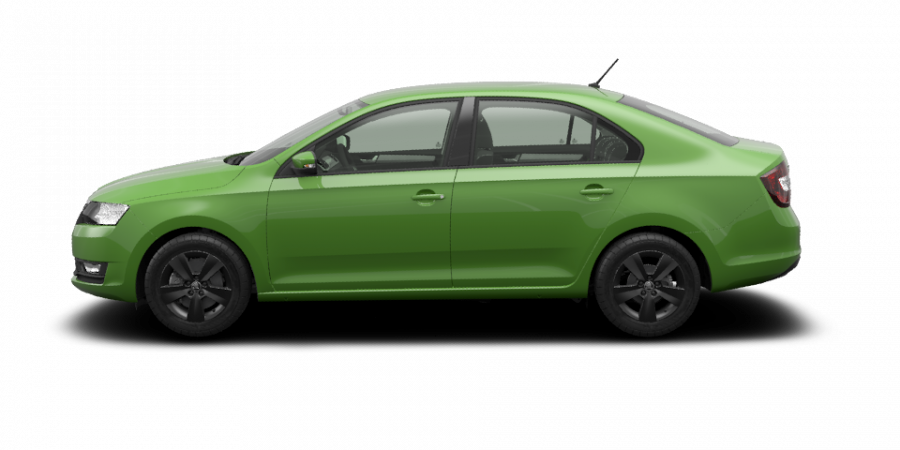 Škoda Rapid, 1,0 TSI 70 kW 5-stup. mech., barva zelená