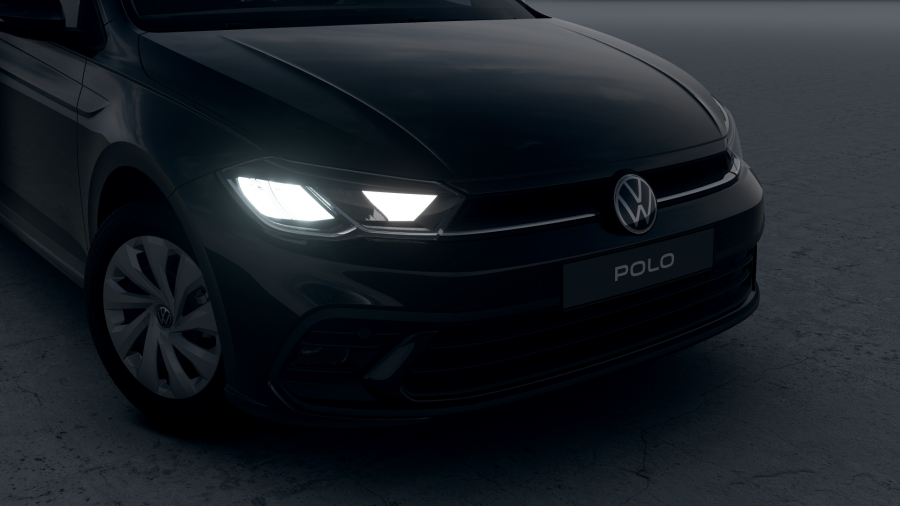 Volkswagen Polo, Polo Life 1,0 TSI 5G, barva černá