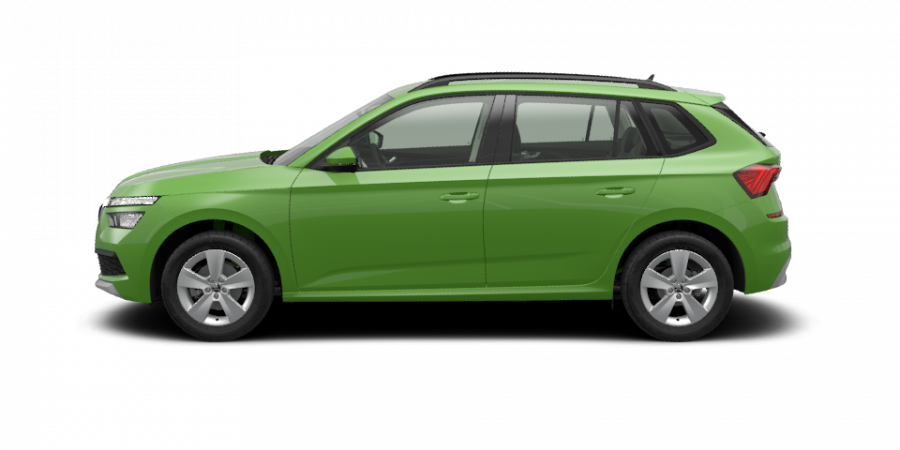 Škoda Kamiq, 1,0 TSI 70 KW 5-stup. mech., barva zelená