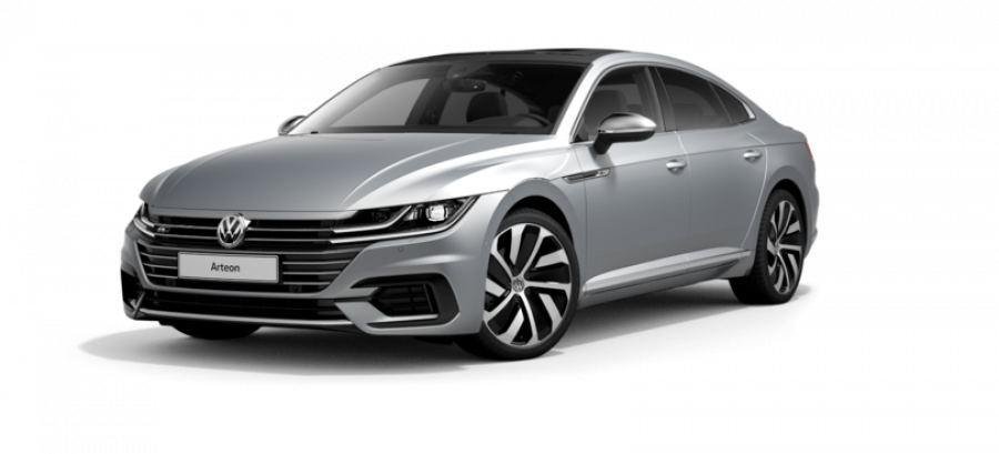 Volkswagen Arteon, R-line 2,0 TDI 7DSG, barva stříbrná