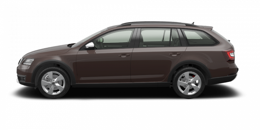 Škoda Octavia, 2,0 TDI 135 kW 7-stup. automat. 4x4, barva hnědá