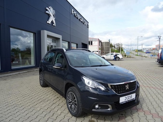 Peugeot 2008, ACTIVE 1.2 PureTech 82 MAN5, barva šedá