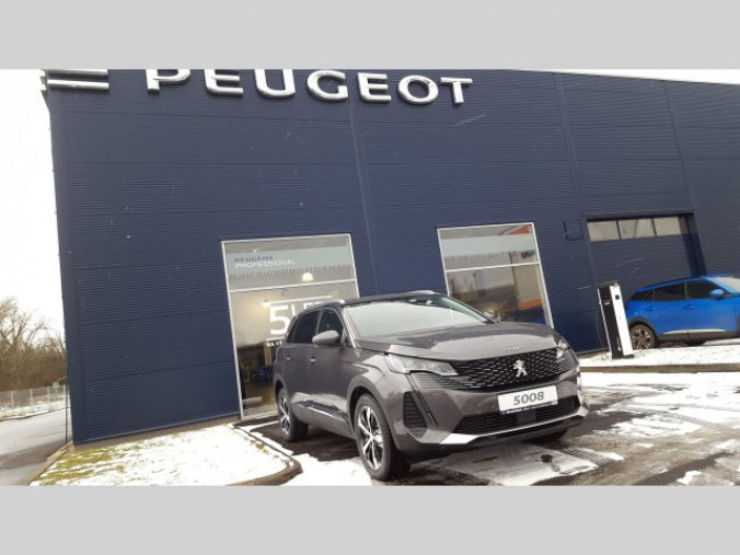 Peugeot 5008, ALLURE 1.5 BlueHDi 130k MAN6, barva šedá