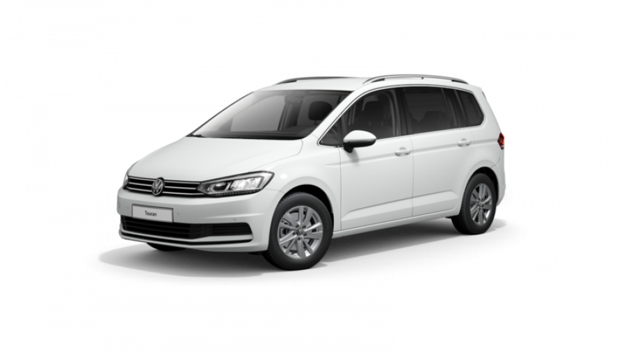 Volkswagen Touran, ME 1,5 TSI EVO 6G, barva bílá