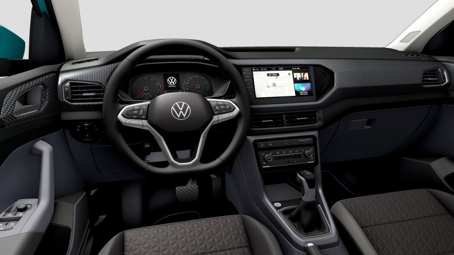 Volkswagen T-Cross, T-Cross Style 1,5 TSI 110 kW 7DSG, barva tyrkysová