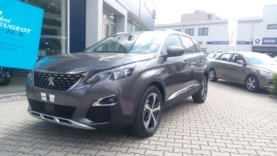 Peugeot 5008, ALLURE 1.5 BlueHDi 130 S&S MAN 6 NAVI FULL LED, barva šedá