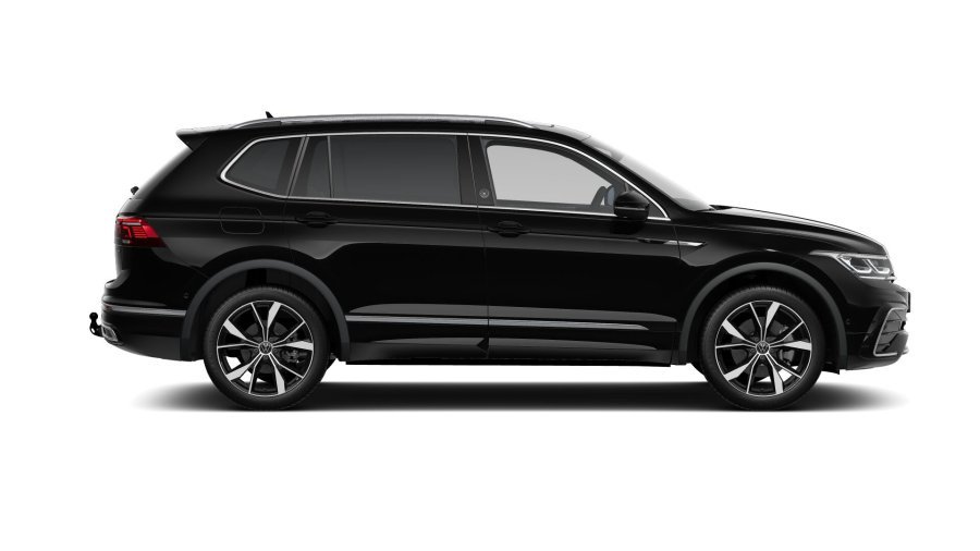 Volkswagen Tiguan Allspace, Allspace R-Line 2,0 TSI 140 kW 4M 7DSG, barva černá