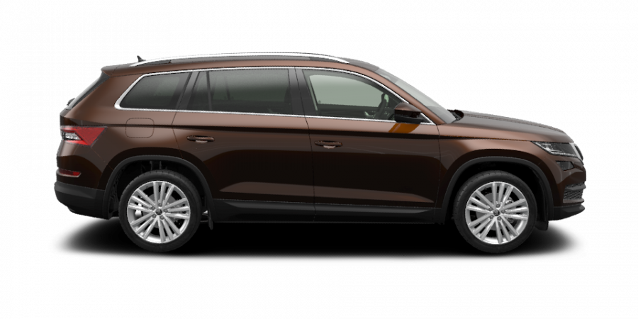 Škoda Kodiaq, 2,0 TSI 140 kW 7-stup. automat. 4x4, barva hnědá