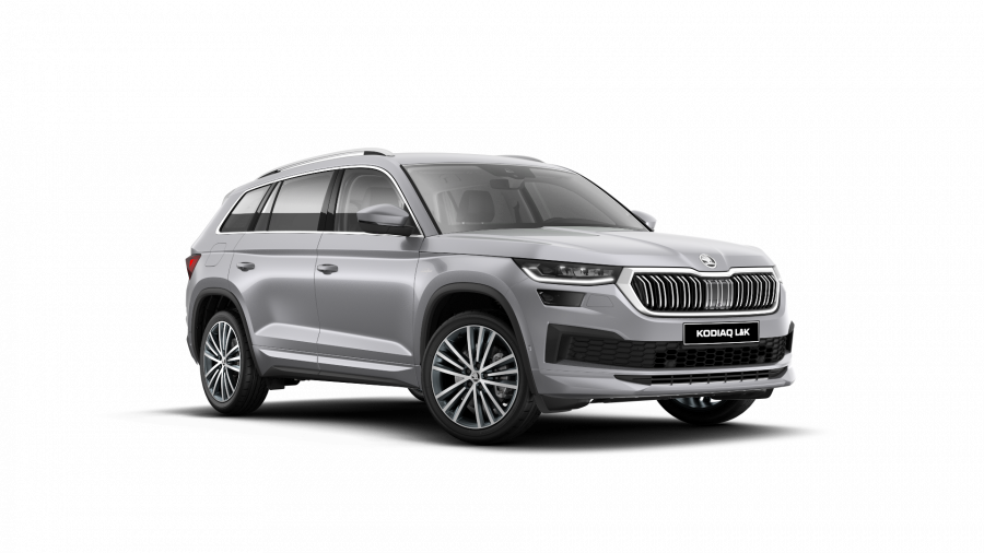 Škoda Kodiaq, 2,0 TDI 147 kW 7-stup. automat. 4x4, barva stříbrná