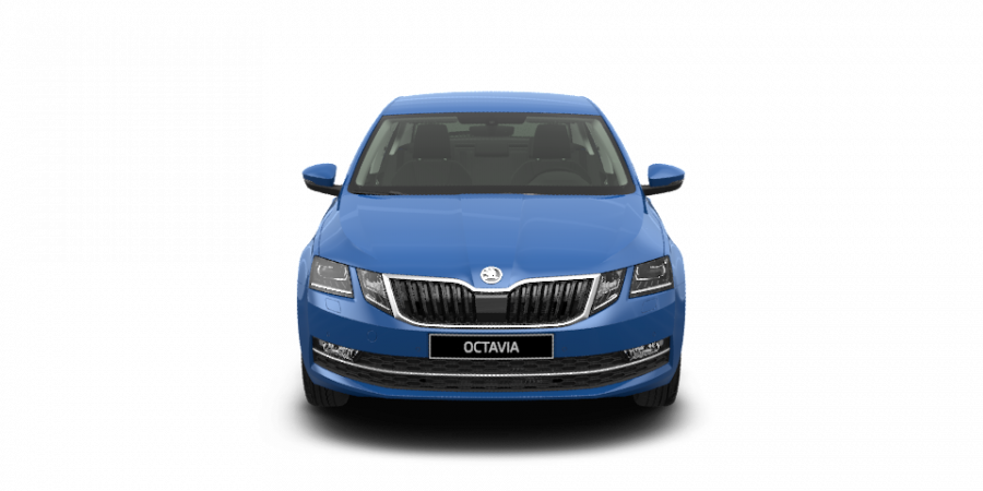 Škoda Octavia, 1,5 TSI 110 kW 6-stup. mech., barva modrá