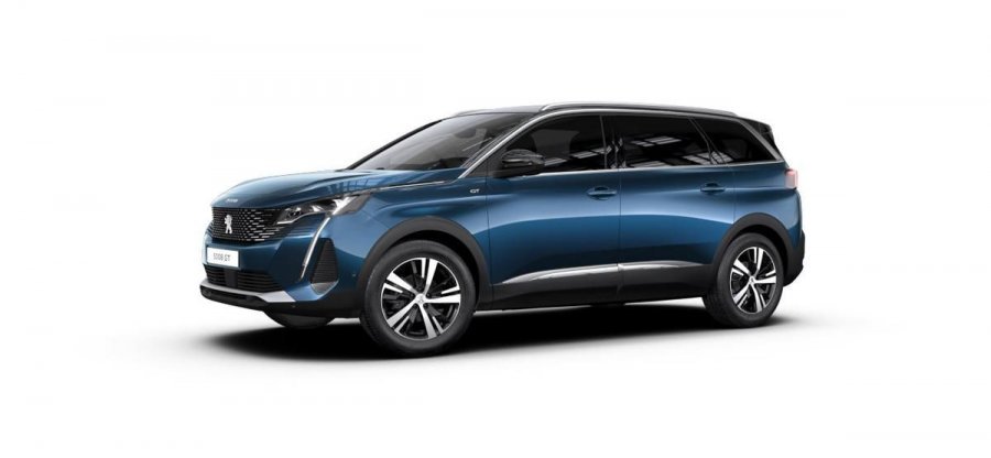 Peugeot 5008, GT 1,5 BHDi 130k EAT8 REZERVE, barva modrá