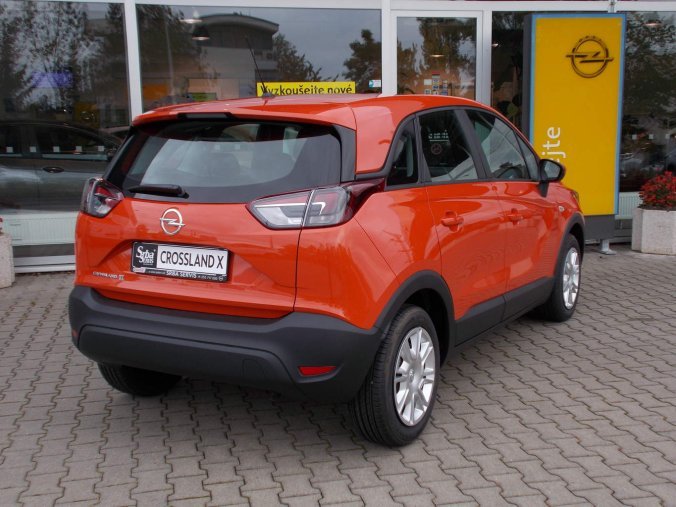 Opel Crossland X, 5-door Enjoy F 1.2XE (60kW/ 83HP) MT5 Petrol, barva oranžová