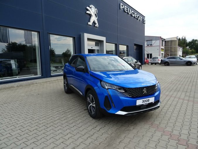 Peugeot 3008, Peugeot 3008 ALLURE 1.5 BlueHDi 130 MAN6, barva modrá