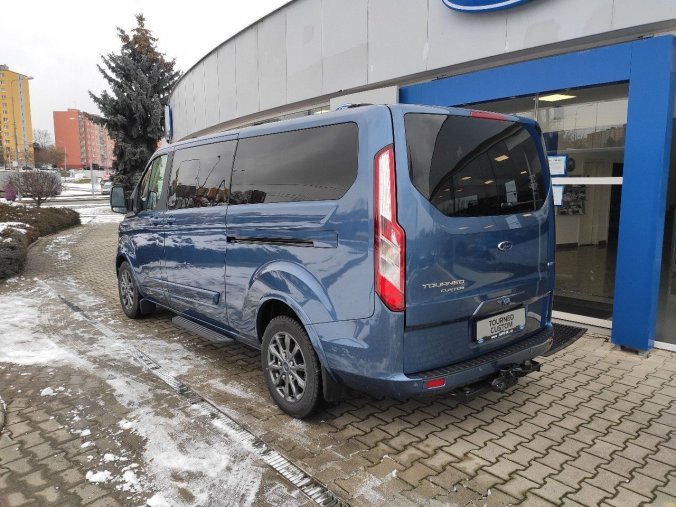 Ford Tourneo Custom, MPV,  L2 TITANIUM X MHEV 2,0 EcoBlue (mHEV) 136 kW / 185 k, barva modrá