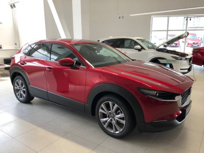 Mazda CX-30, 2.0i G 122K, barva červená