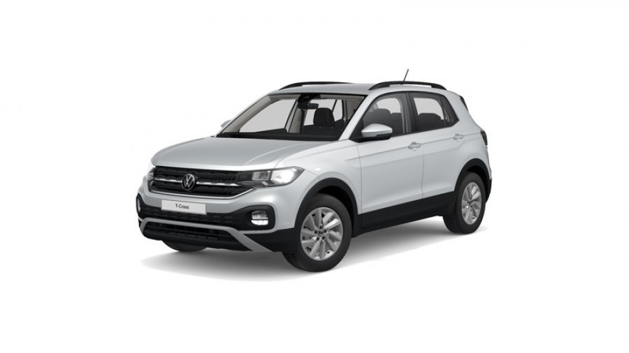 Volkswagen T-Cross, Life 1,0 TSI 70 kW 5G, barva stříbrná