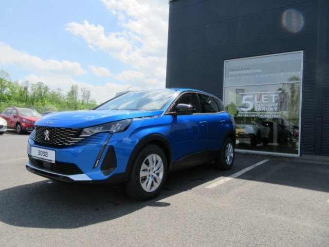 Peugeot 3008, Active P. 1.2PureTech130k EAT8, barva modrá