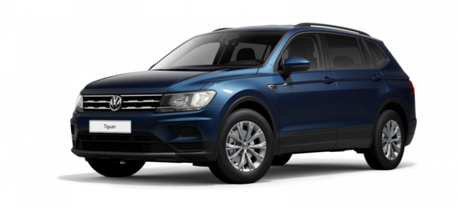 Volkswagen Tiguan Allspace, Trendline 1,5 TSI ACT 7DSG, barva modrá