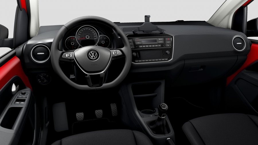 Volkswagen Up!, Black up! 1,0 MPI 5G, barva červená