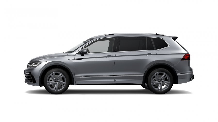 Volkswagen Tiguan Allspace, Allspace R-Line 2,0 TSI 180 kW 4M 7DSG, barva stříbrná