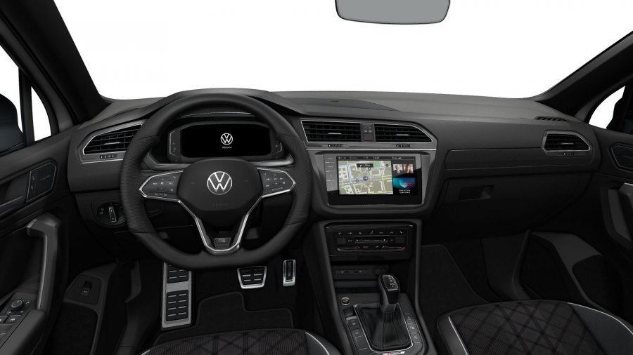 Volkswagen Tiguan Allspace, Allspace R-Line 2,0 TDI 147 kW 4M 7DSG, barva bílá