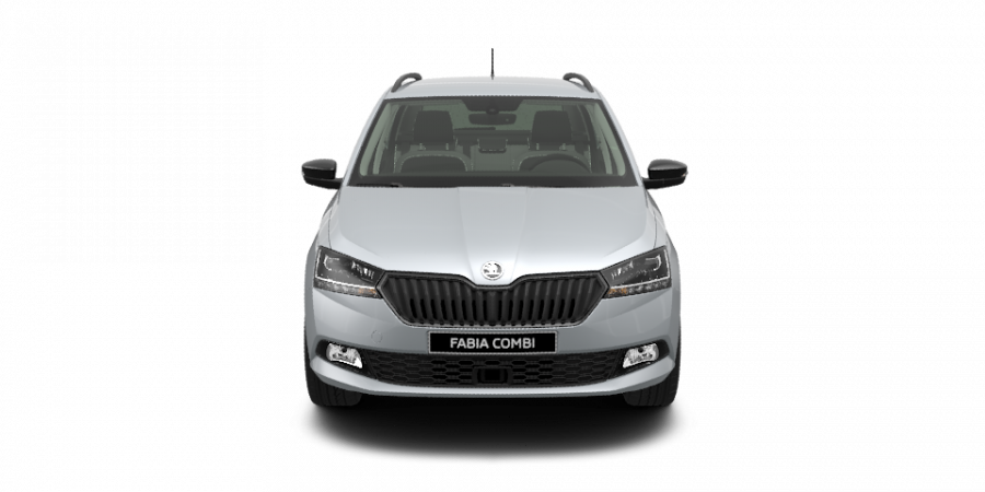 Škoda Fabia, 1,0 TSI 81 kW 6-stup. mech., barva stříbrná