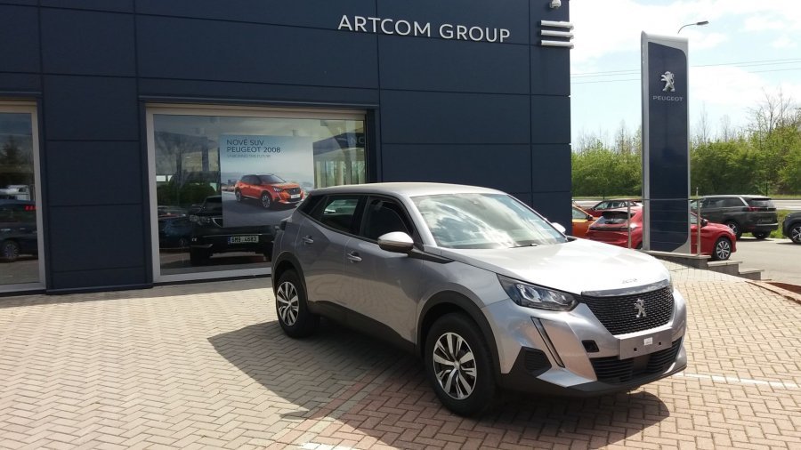 Peugeot 2008, ACTIVE 1.2 PureTech 100 S&S MAN6, barva šedá