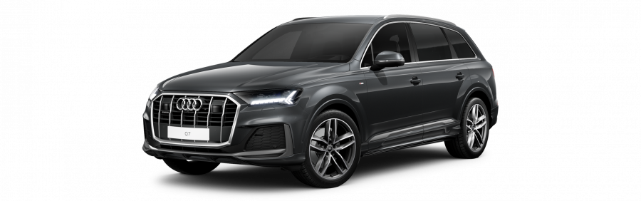 Audi Q7, Q7 S line 50 TDI quattro, barva šedá