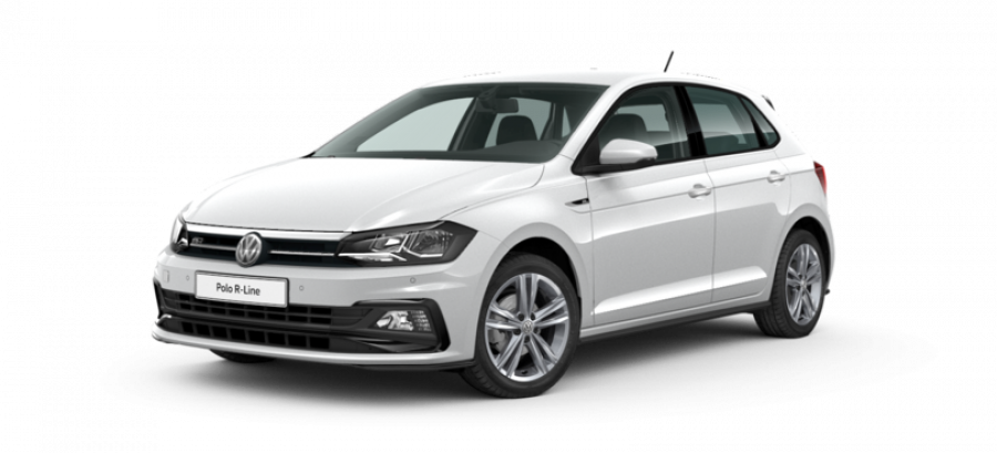 Volkswagen Polo, R-Line HL 1,0 TSI BMT OPF 5G, barva bílá