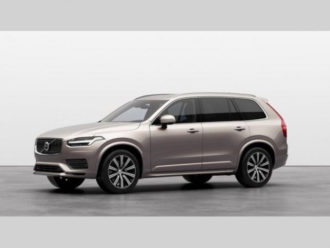 Volvo XC90, B5 2.0L 235+14 HP AT8 AWD CORE, barva stříbrná