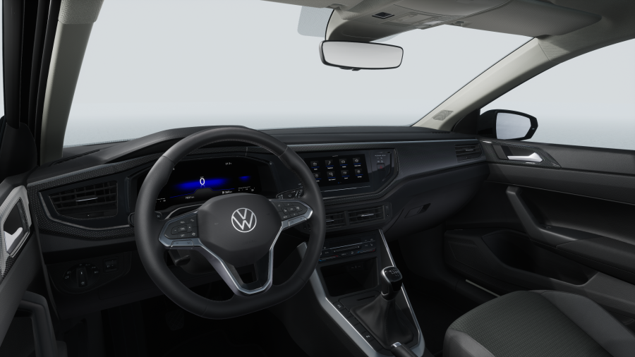 Volkswagen Polo, Polo Life 1,0 TSI 5G, barva černá