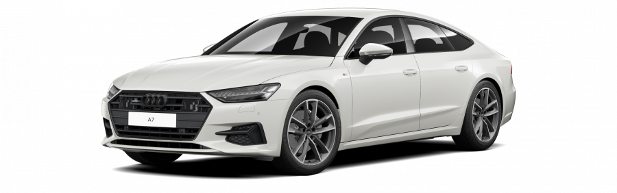 Audi A7, A7 50 TDI quattro, barva bílá