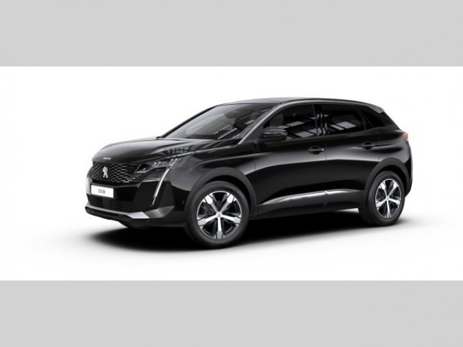 Peugeot 3008, ALLURE 1.5 BHDi 130k MAN6, barva černá