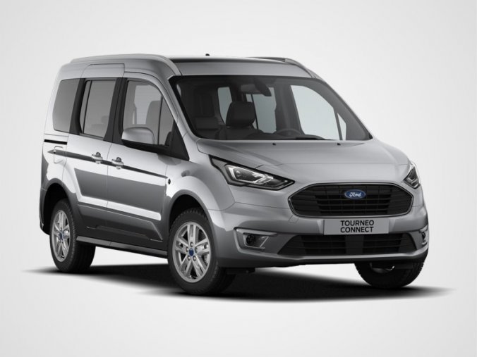 Ford Tourneo Connect, 1.5 EcoBlue, barva stříbrná