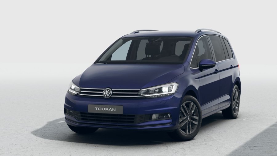 Volkswagen Touran, Touran People 2,0 TDI 7DSG EVO, barva modrá